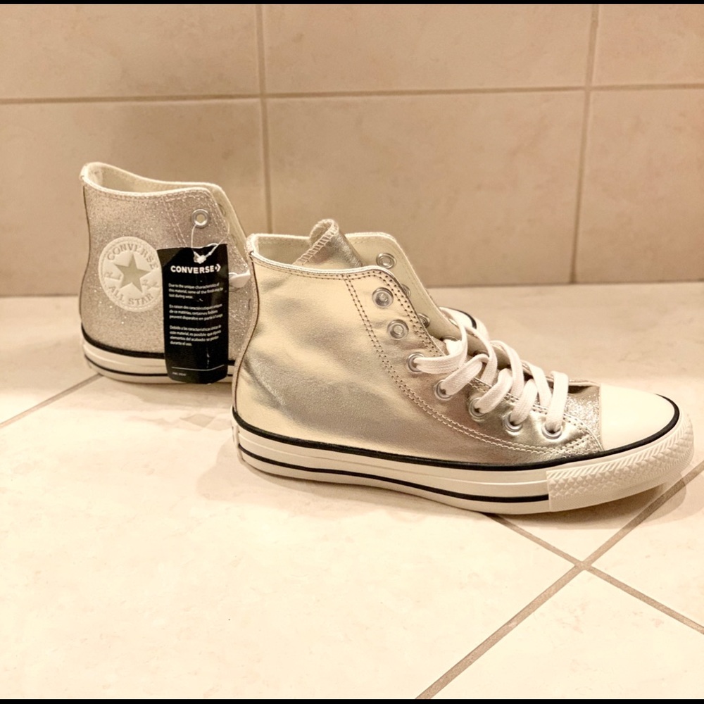 Converse Gold Sneakers